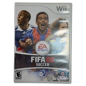 FIFA 08 Soccer Nintendo Wii EA Sports CIB Complete Tested Working RVL P RF8E